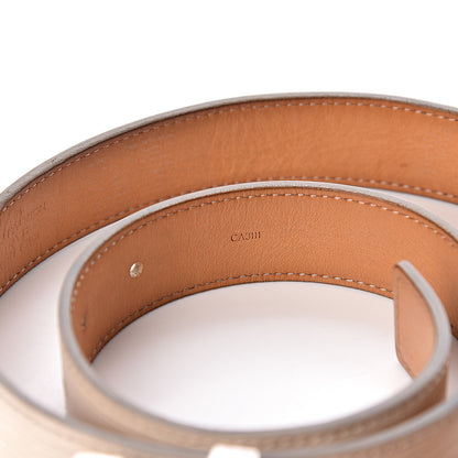 Louis Vuitton Epi 30mm LV Initiales Belt 80 32 Ivory 4 of 9