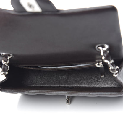 Chanel Caviar Quilted Mini Rectangular Flap Dark Brown 5 of 11