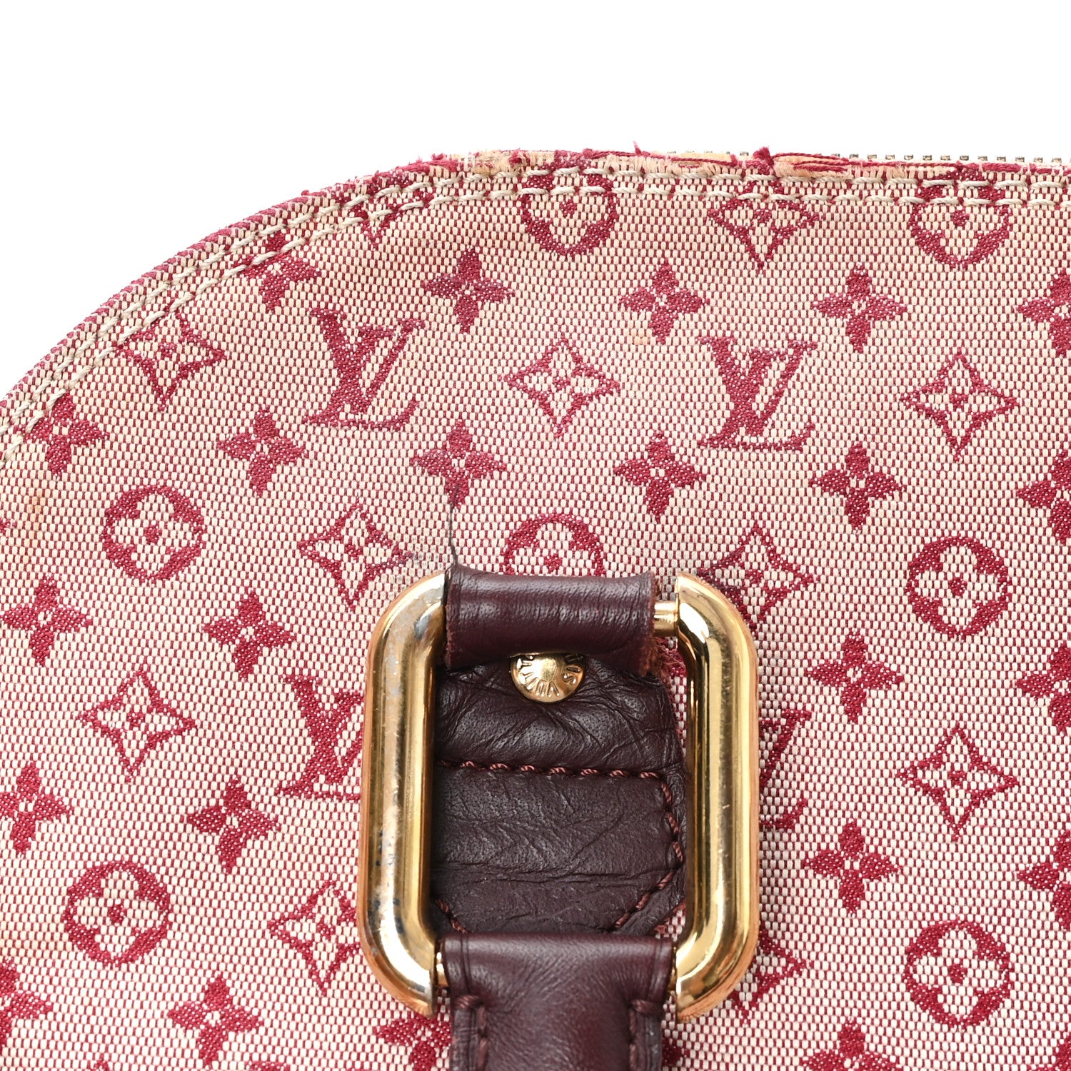 Louis Vuitton Mini Monogram Alma Haut Tote Cherry 11 of 11