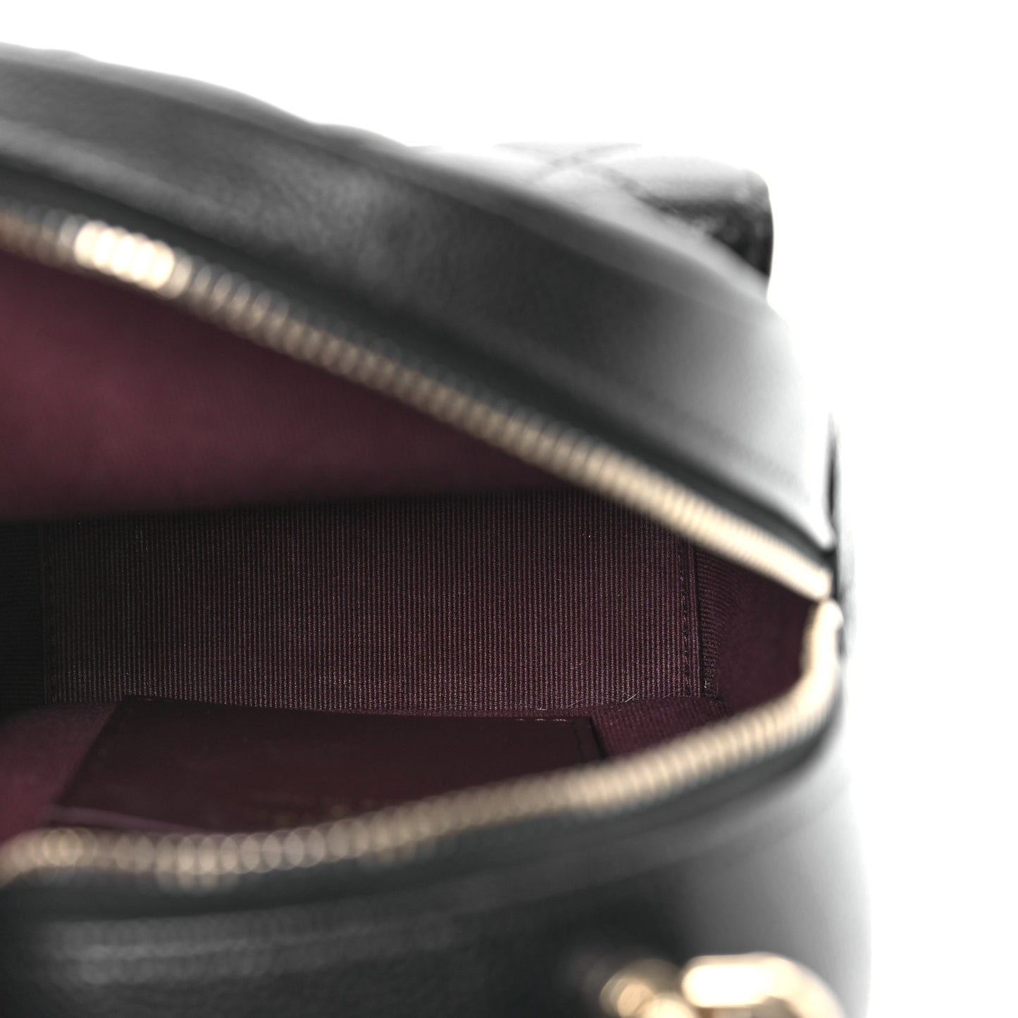 Caviar Quilted CC Mini Classic Backpack Black