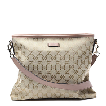 Gucci Monogram Messenger Bag Pink 1 of 11