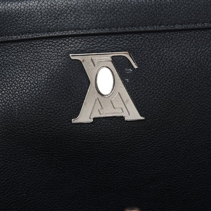 Louis Vuitton Soft Calfskin Lockme II Top Handle Black 10 of 17