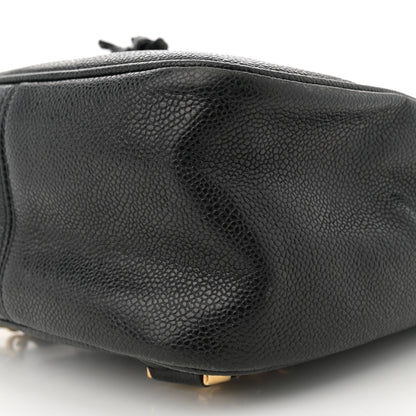 Chanel Caviar CC Backpack Black 10 of 13