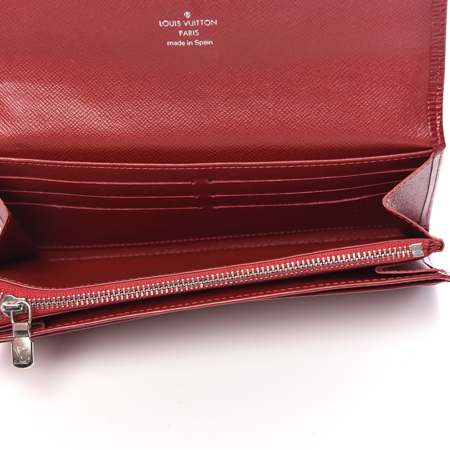 Louis Vuitton Epi Sarah Wallet Rubis 5 of 9