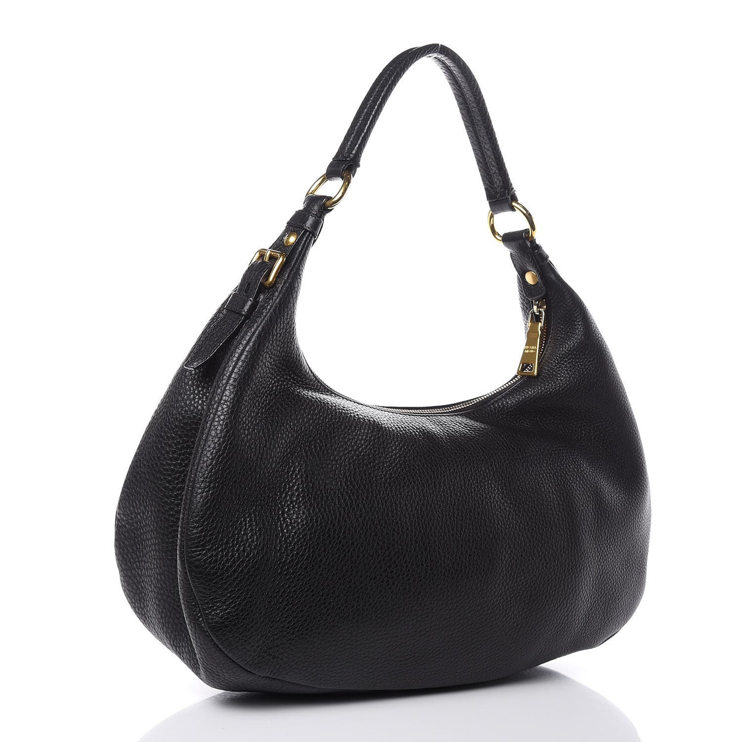 Vitello Daino Hobo Black