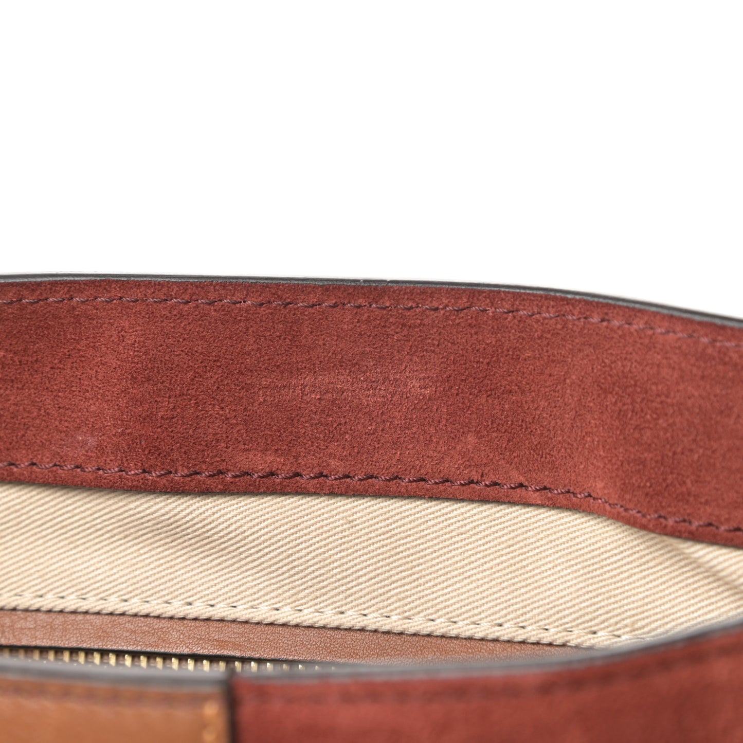 Suede Studded Small Lexa Shoulder Bag Saffron Red