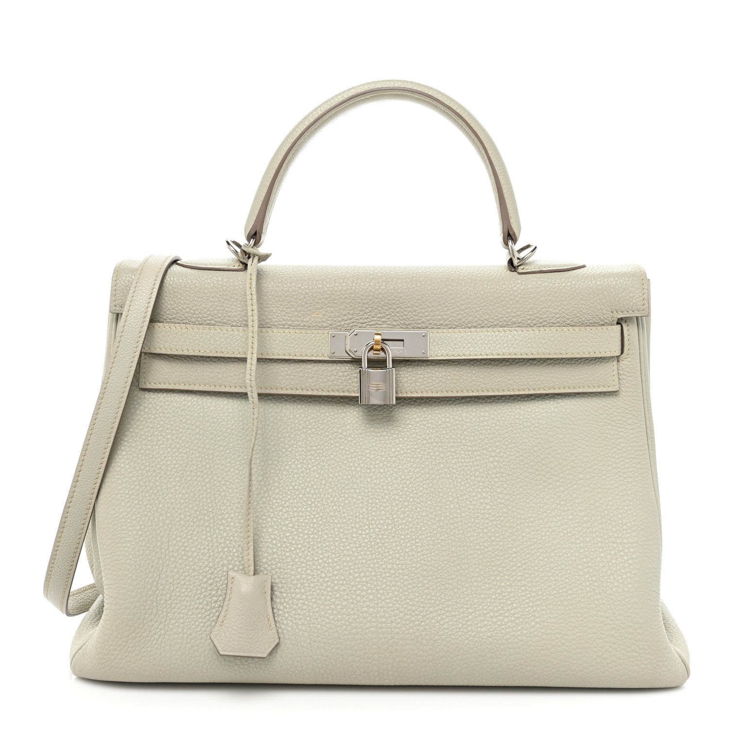 Hermes Togo Kelly Retourne 35 Gris Perle 1 of 18