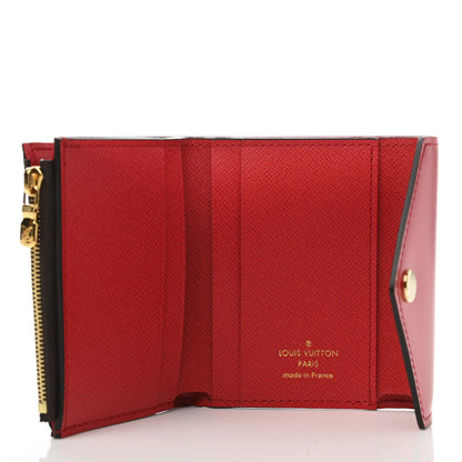 Louis Vuitton Damier Ebene Zoe Wallet Coquelicot 5 of 7