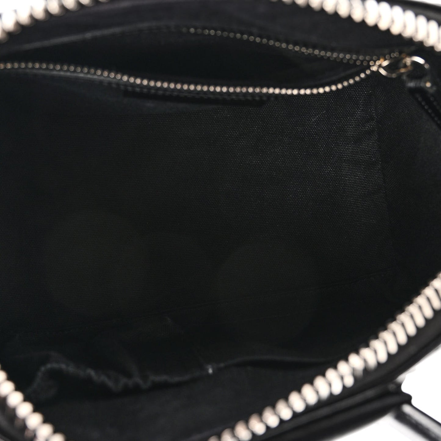 Shiny Lord Calfskin Mini Antigona Black