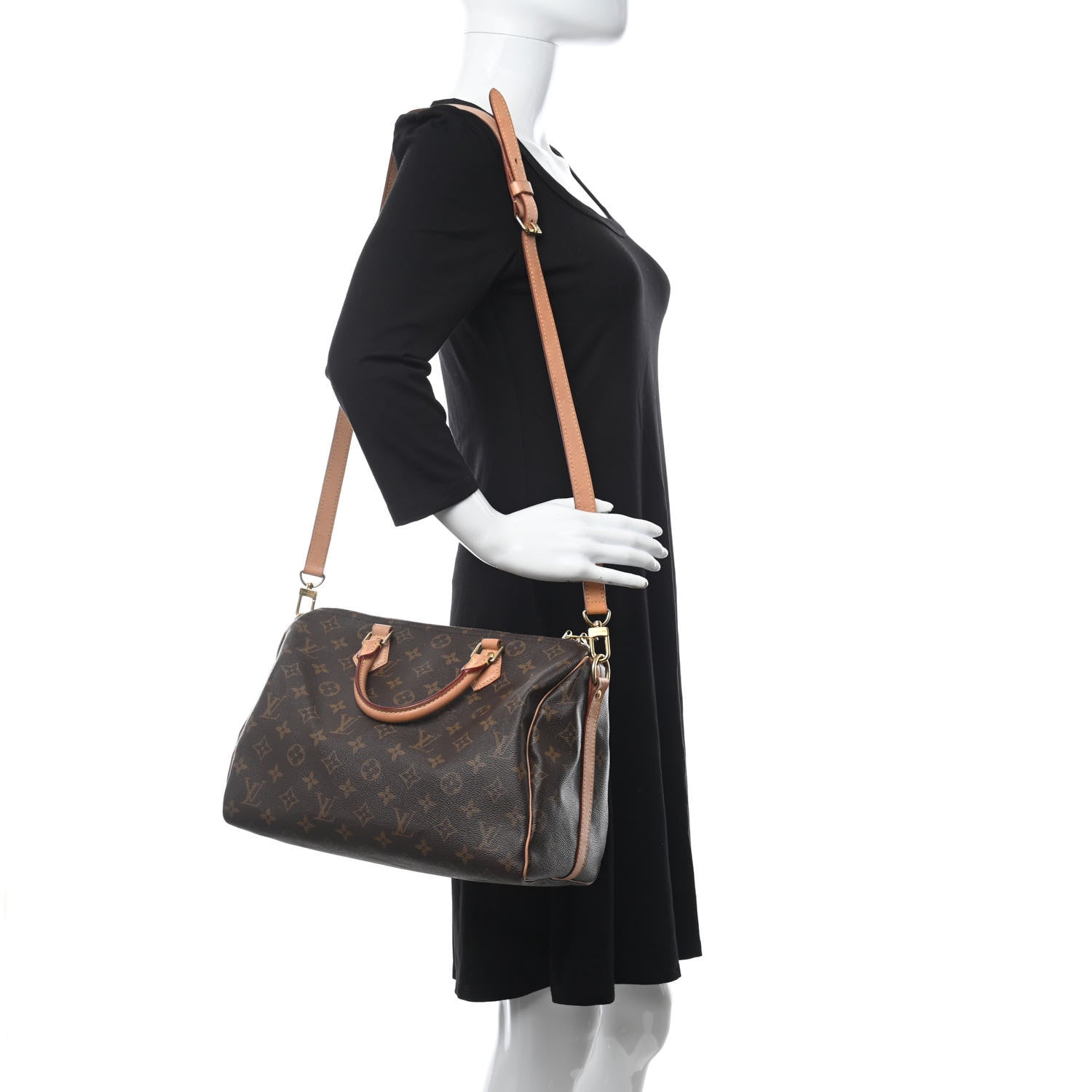 Louis Vuitton Monogram Speedy Bandouliere 30 2 of 7