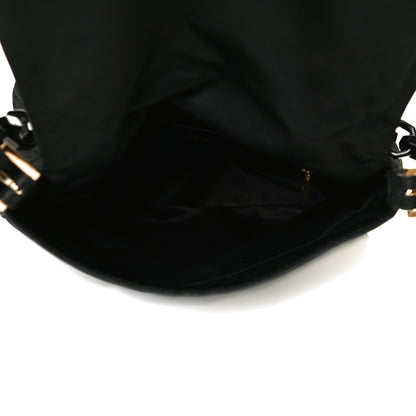 Fendi Vitello Savana Forever Mama Baguette Black 5 of 18