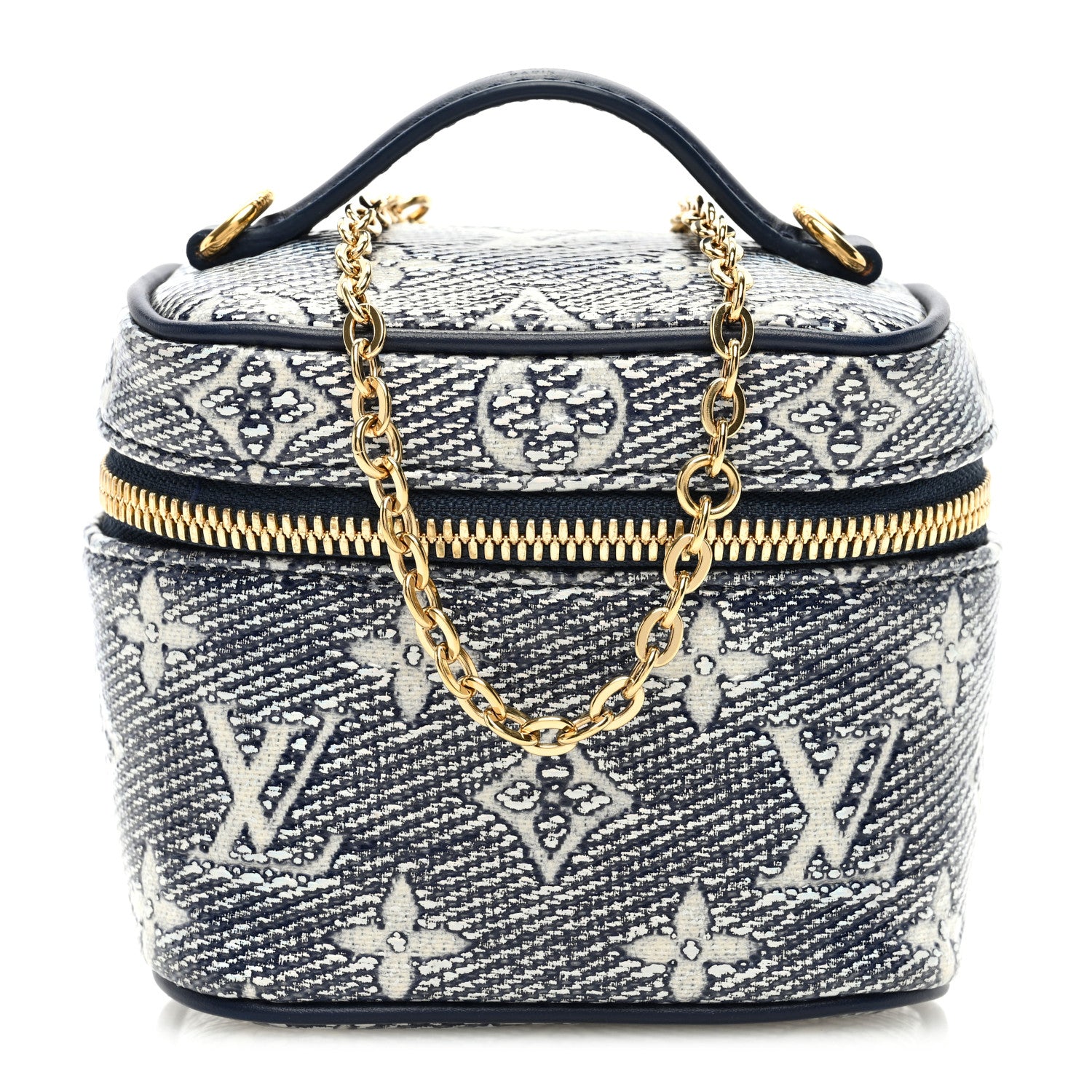 Louis Vuitton Monoglam Micro Vanity Blue 1 of 9