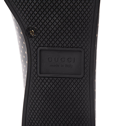 Gucci X SEGA Calfskin GUCCY Stars Mens Falacer Sneakers 10 Black 9 of 14