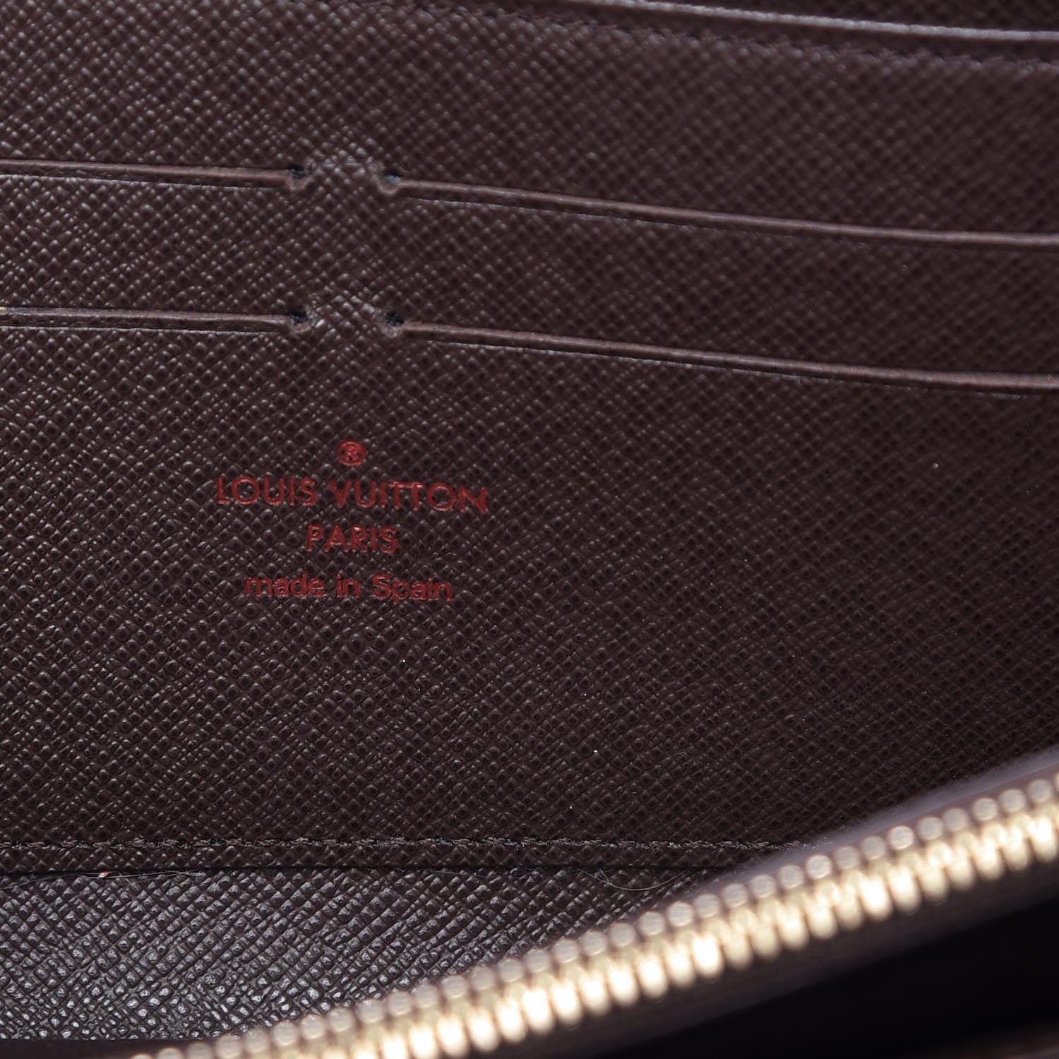 Louis Vuitton Damier Ebene Zippy Wallet 6 of 8