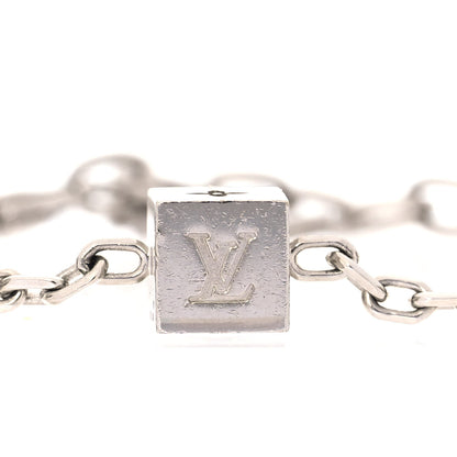 Louis Vuitton Swarovski Gamble Damier Bracelet Silver 6 of 7