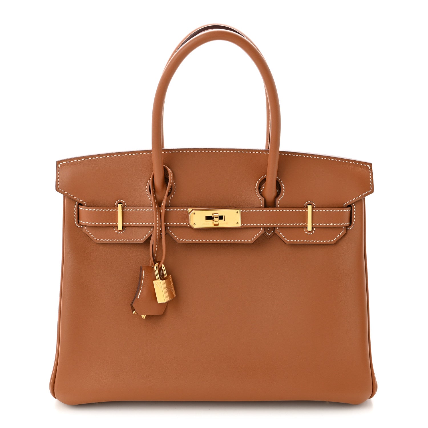 Hermes Veau Jonathan Birkin 30 Gold 1 of 9