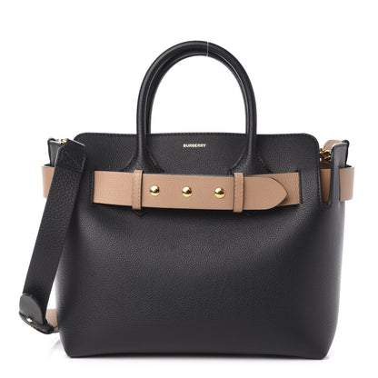 Burberry Soft Grain Calfskin Small Belt Bag Black 1 of 11