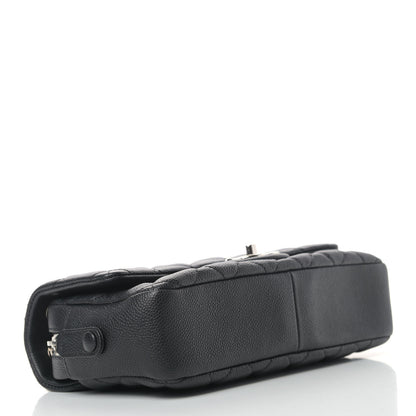 Chanel Caviar Quilted Medium Easy Flap Black 3 of 8