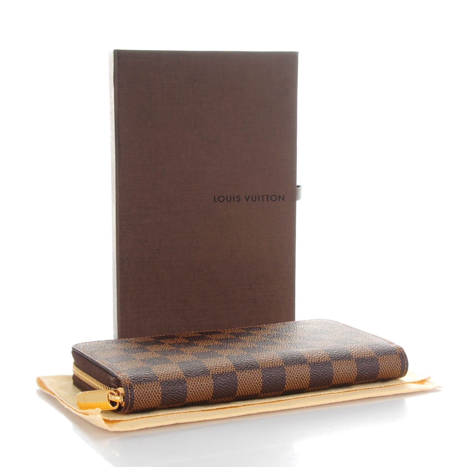 Louis Vuitton Damier Ebene Zippy Wallet 4 of 7