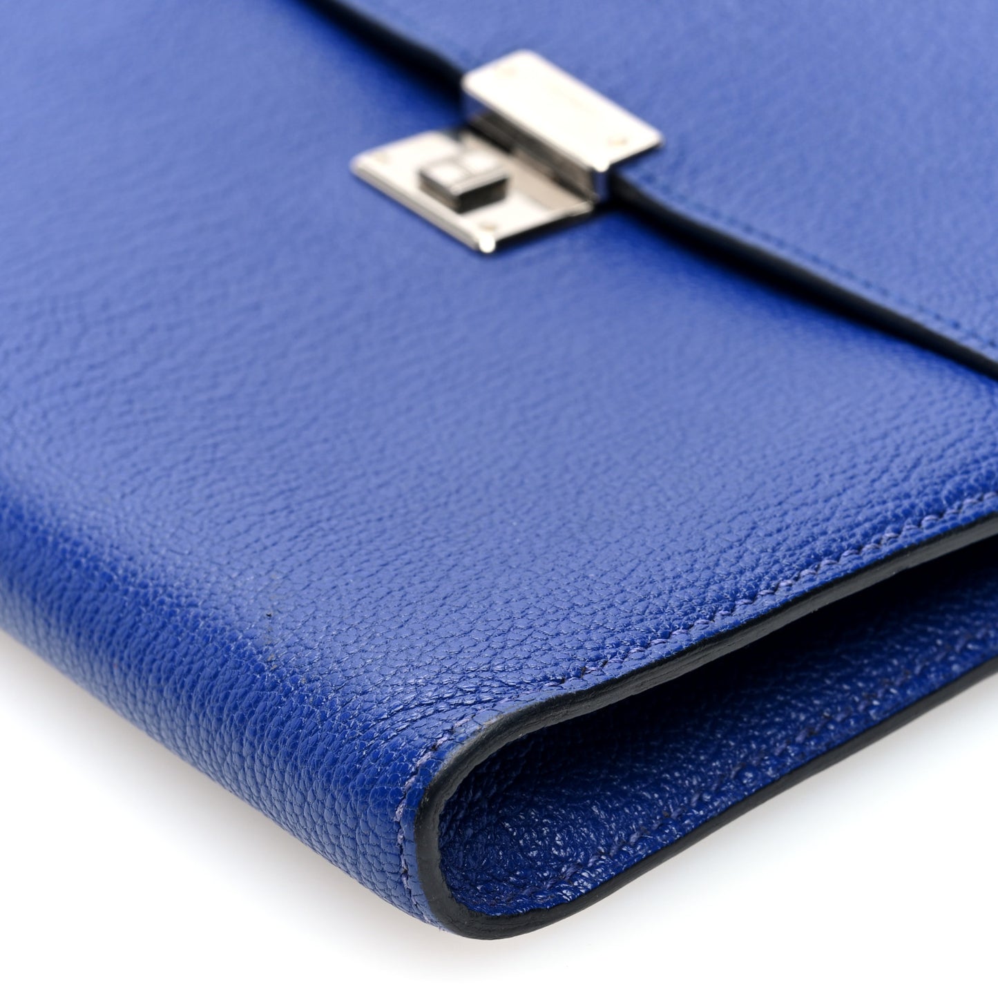 Chevre Mysore Clic 16 Wallet Bleu Electrique