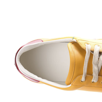 Gucci Distressed Calfskin Mens Ace Blade Sneakers 9.5 Crop 7 of 10