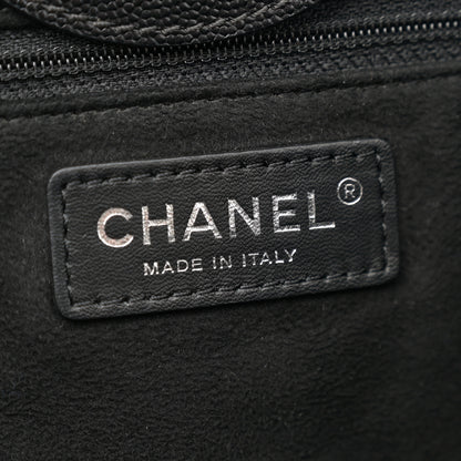 Chanel Caviar Small Studded Deauville Tote Black 6 of 12