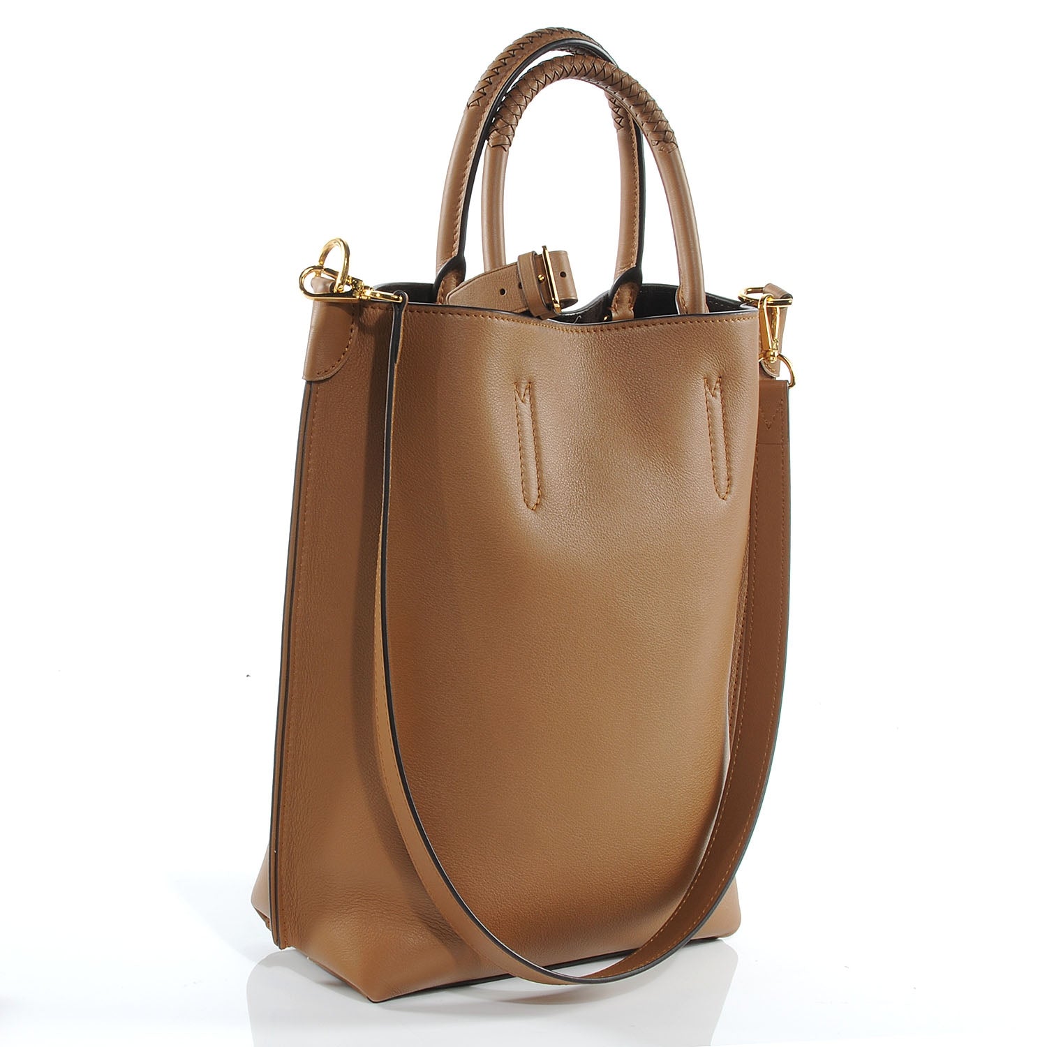 Louis Vuitton Veau Soie Calfskin Flore Tote Hazelnut 3 of 7