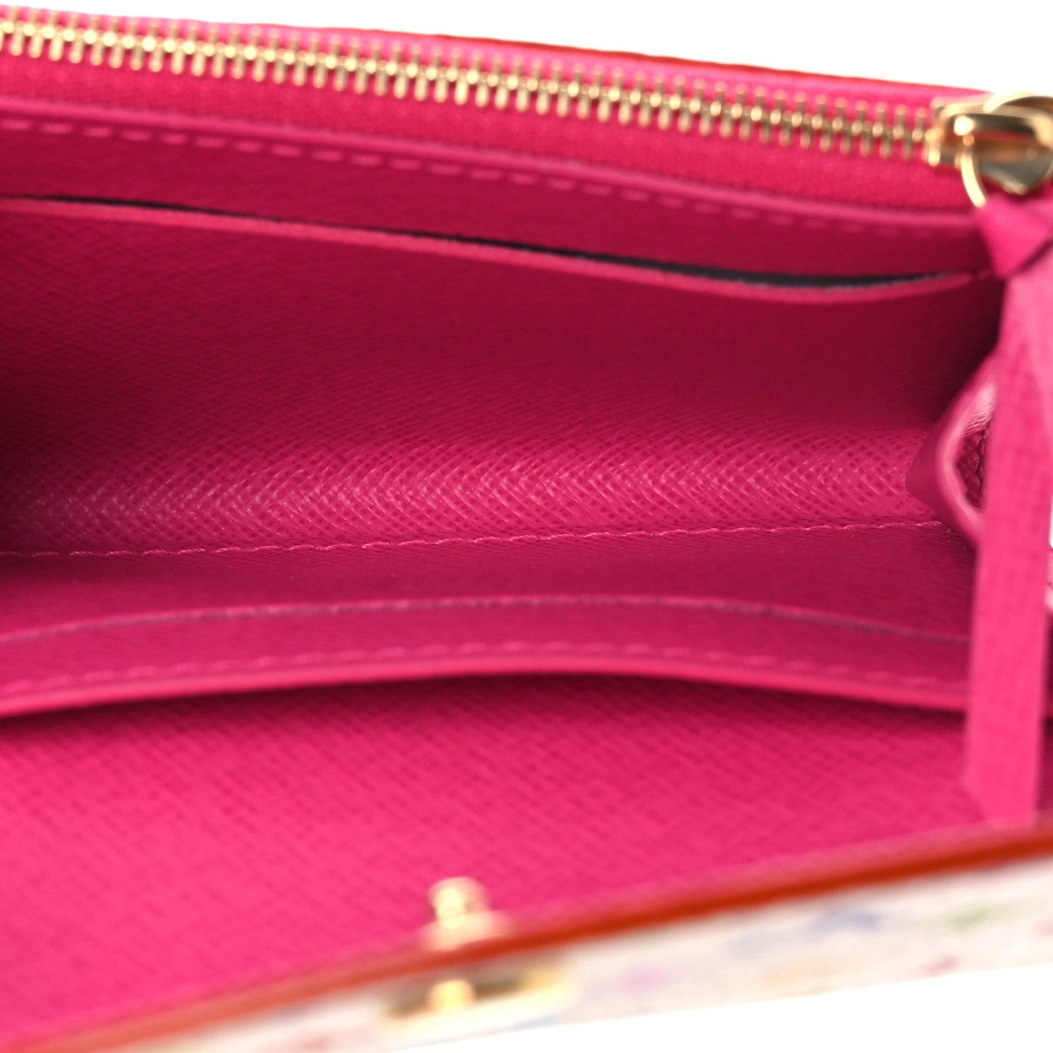 Louis Vuitton LV X TM Monogram Multicolor Rosalie Coin Purse White Kawaii Pink 5 of 7