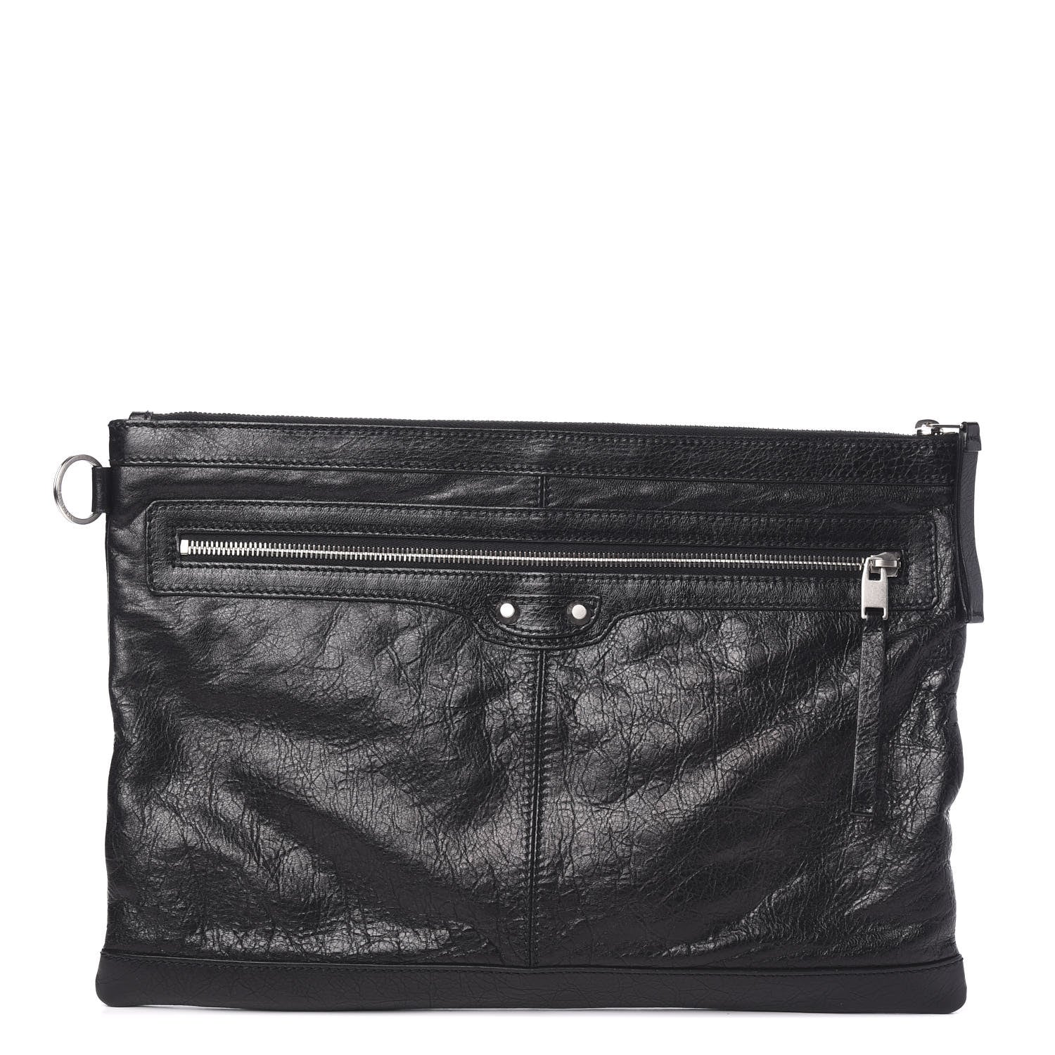Balenciaga Agneau Arena Classic Hardware Large Clip Black 1 of 7
