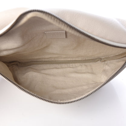 Gucci Grained Calfskin Logo Belt Bag White 5 of 11
