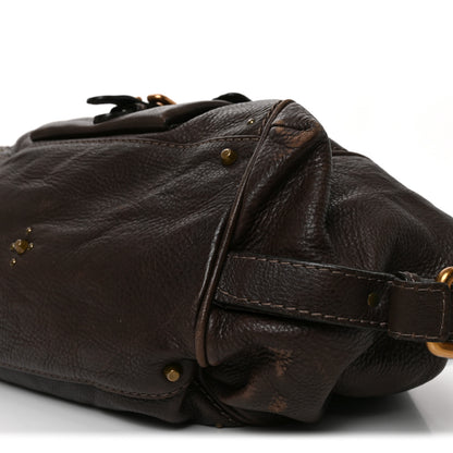 Chloe Calfskin Paddington Front Pocket Tote Chocolate 10 of 10