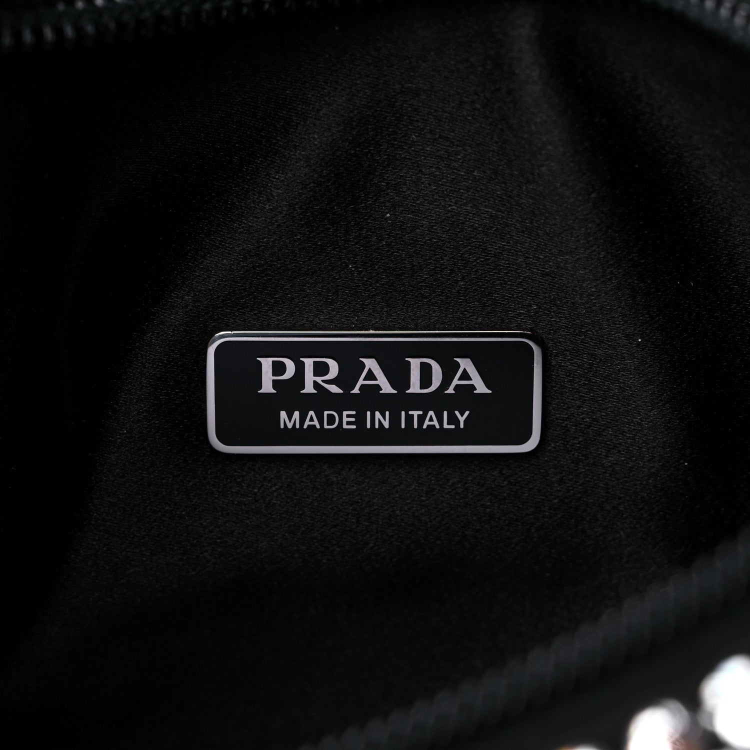 Prada Satin Crystal Mini Re-Edition 2000 Bag Cristal 6 of 8