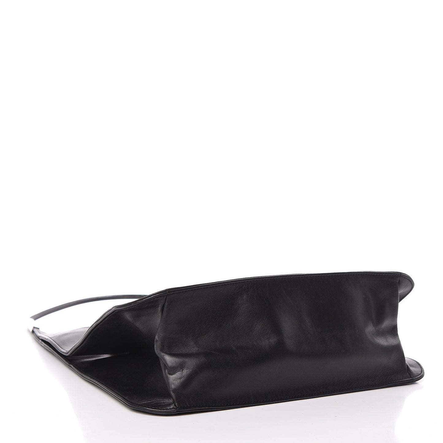 Calfskin Shoulder Bag Black