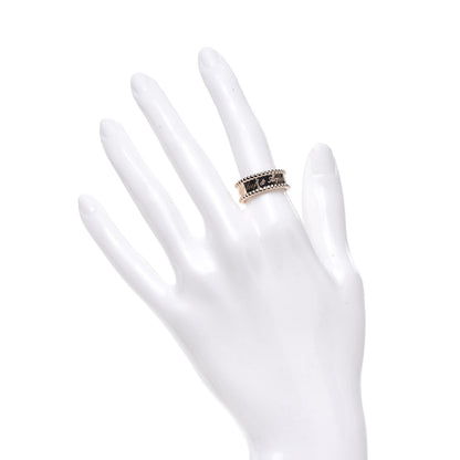 Van Cleef & Arpels 18K Rose Gold Perlee Signature Ring 51 5.75 2 of 5