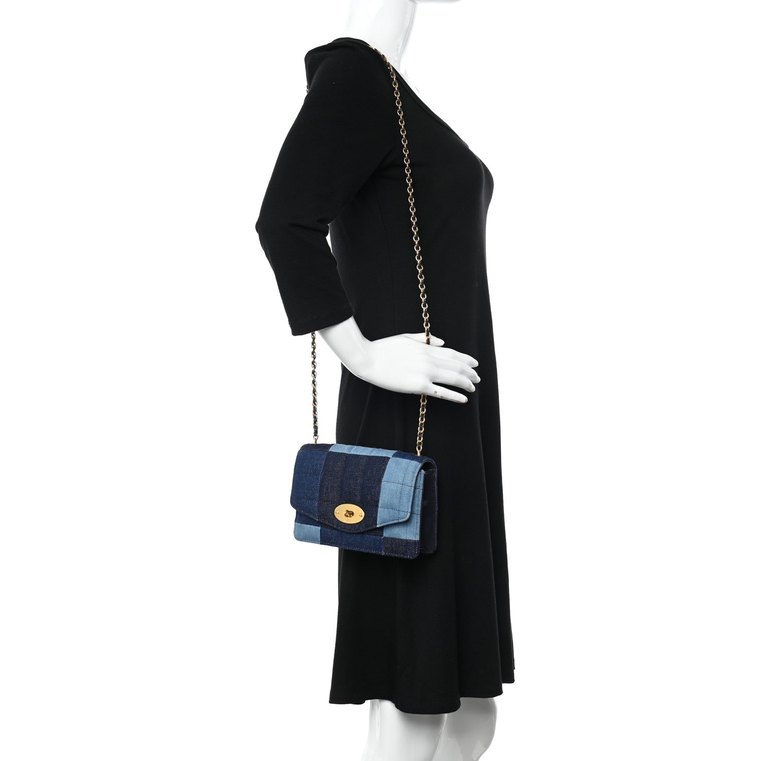 Mulberry Denim Small Darley Midnight Blue 2 of 9