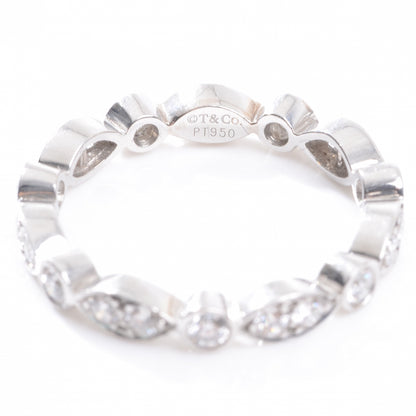 Tiffany Platinum Diamond Swing Ring 7 3 of 5