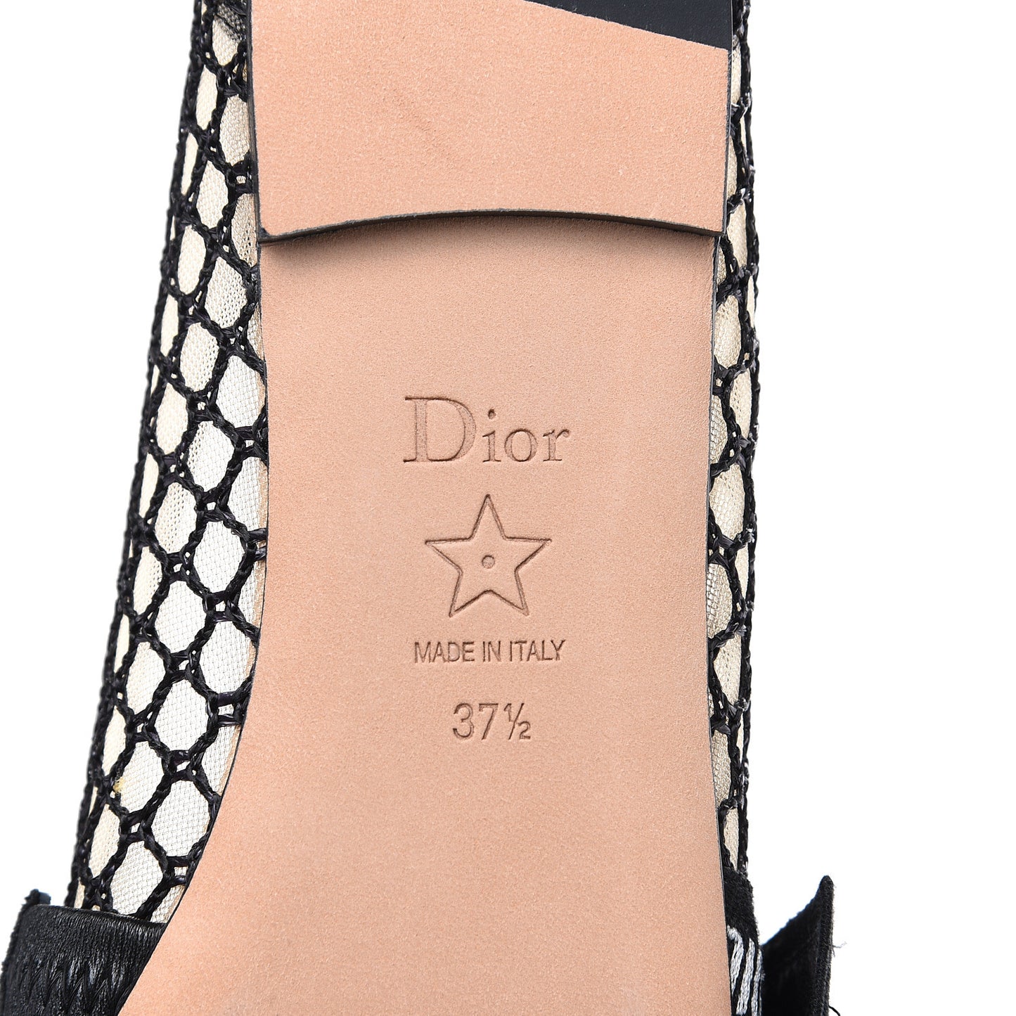 Resille Ribbon Miss J'Adior Ballet Flat 37.5 Black