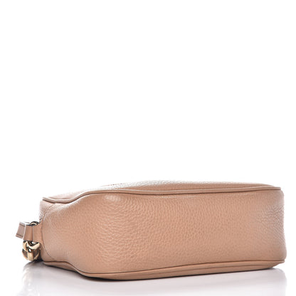 Gucci Pebbled Calfskin Small Soho Disco Bag Camelia 4 of 16