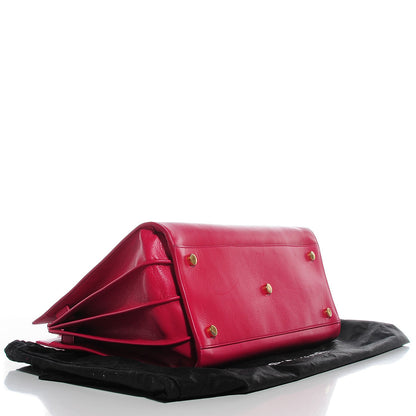 Saint Laurent Calfskin Small Sac De Jour Lipstick Pink 4 of 8