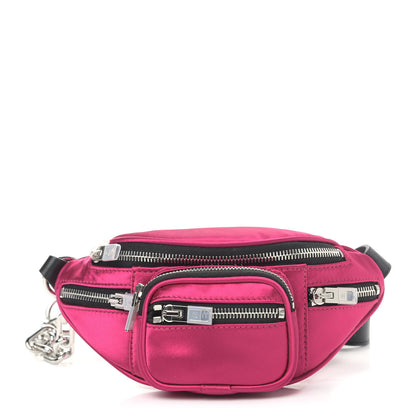 Alexander Wang Satin Attica Mini Belt Bag Hot Pink 1 of 10