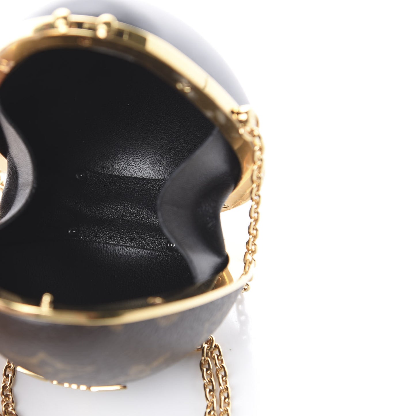 Monogram Egg Case Black