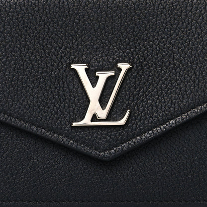 Louis Vuitton Soft Calfskin My Lockme Wallet Black 9 of 11