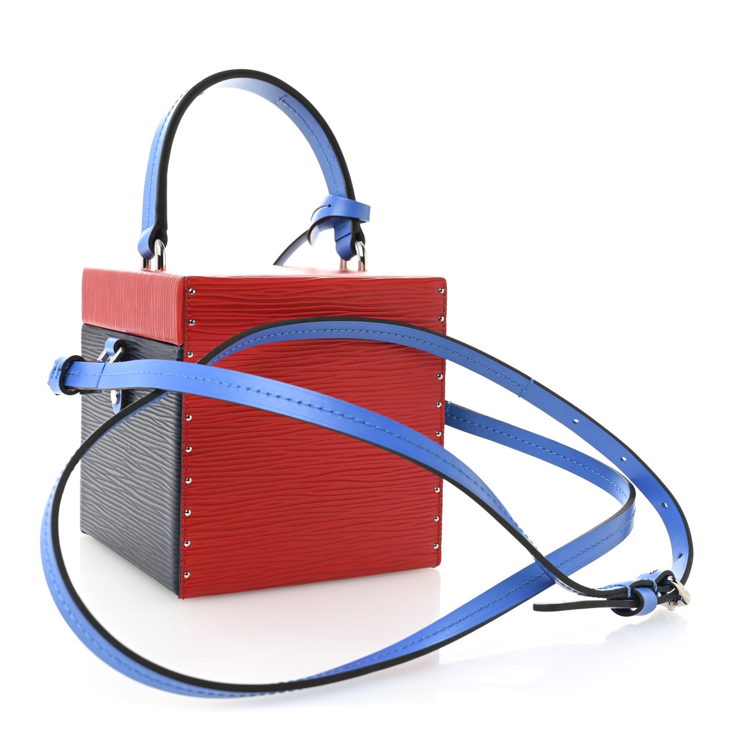 Louis Vuitton Epi Bleecker Box Indigo Coquelicot 3 of 10