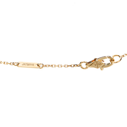 Van Cleef & Arpels 18K Yellow Gold Mother of Pearl Sweet Alhambra Pendant Necklace 4 of 5