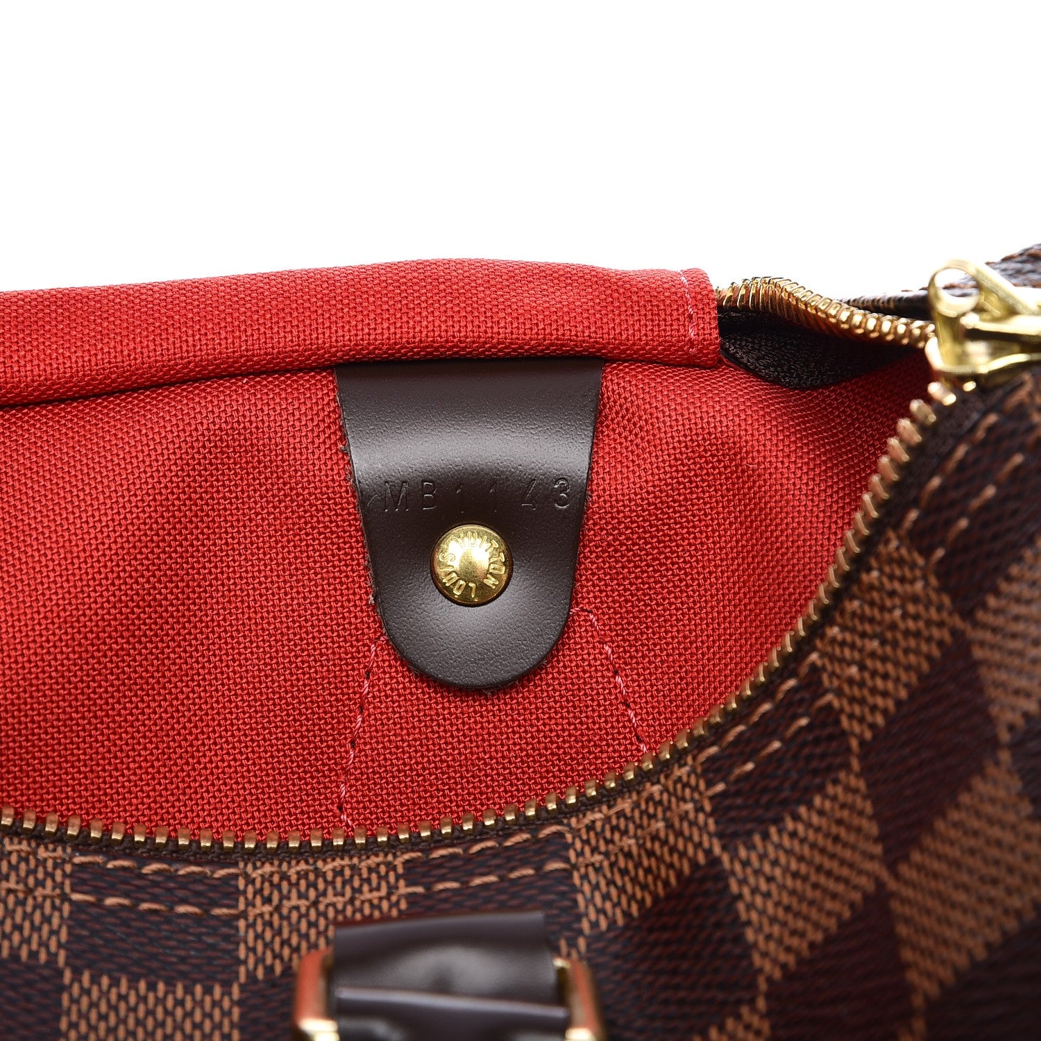 Louis Vuitton Damier Ebene Speedy Bandouliere 30 5 of 11