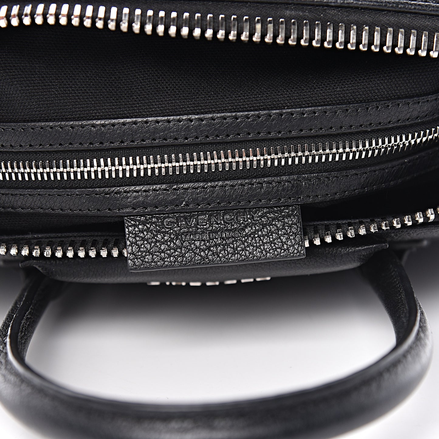 Sugar Goatskin Small Antigona Black