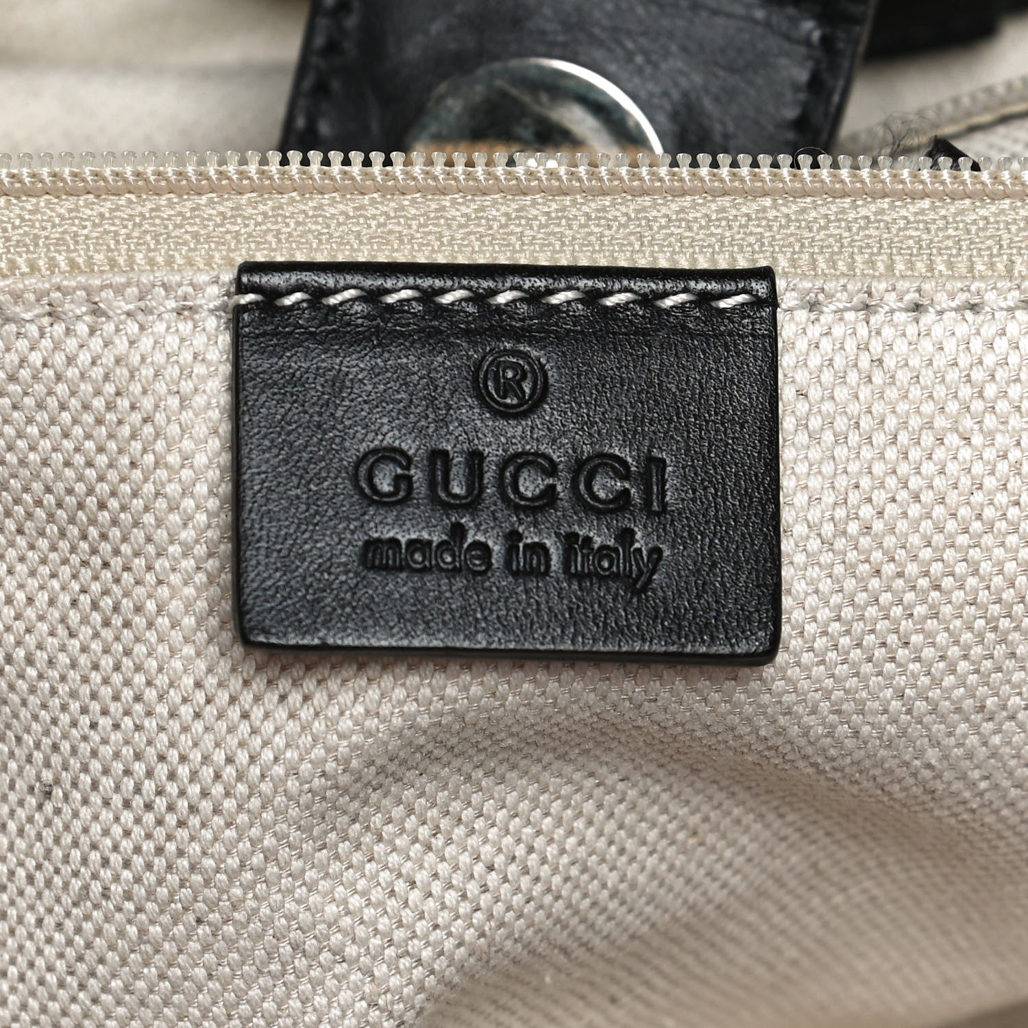 Gucci Monogram Medium Sukey Tote Black 10 of 14