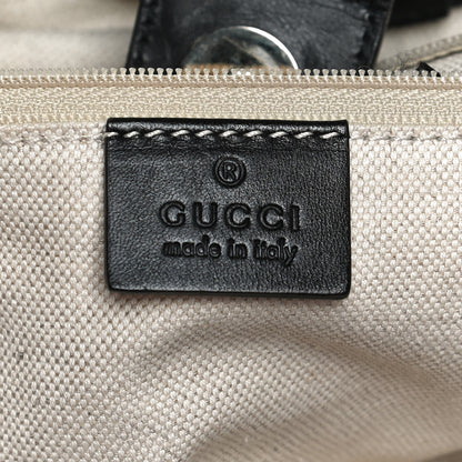 Gucci Monogram Medium Sukey Tote Black 10 of 14