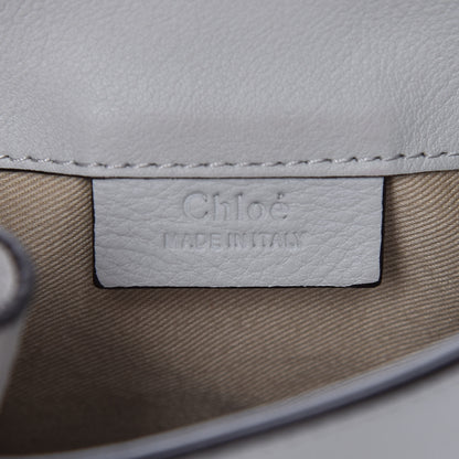 Chloe Suede Calfskin Mini Faye Backpack Airy Grey 7 of 14