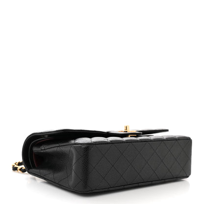 Chanel Caviar Quilted Medium Double Flap Black 4 of 10